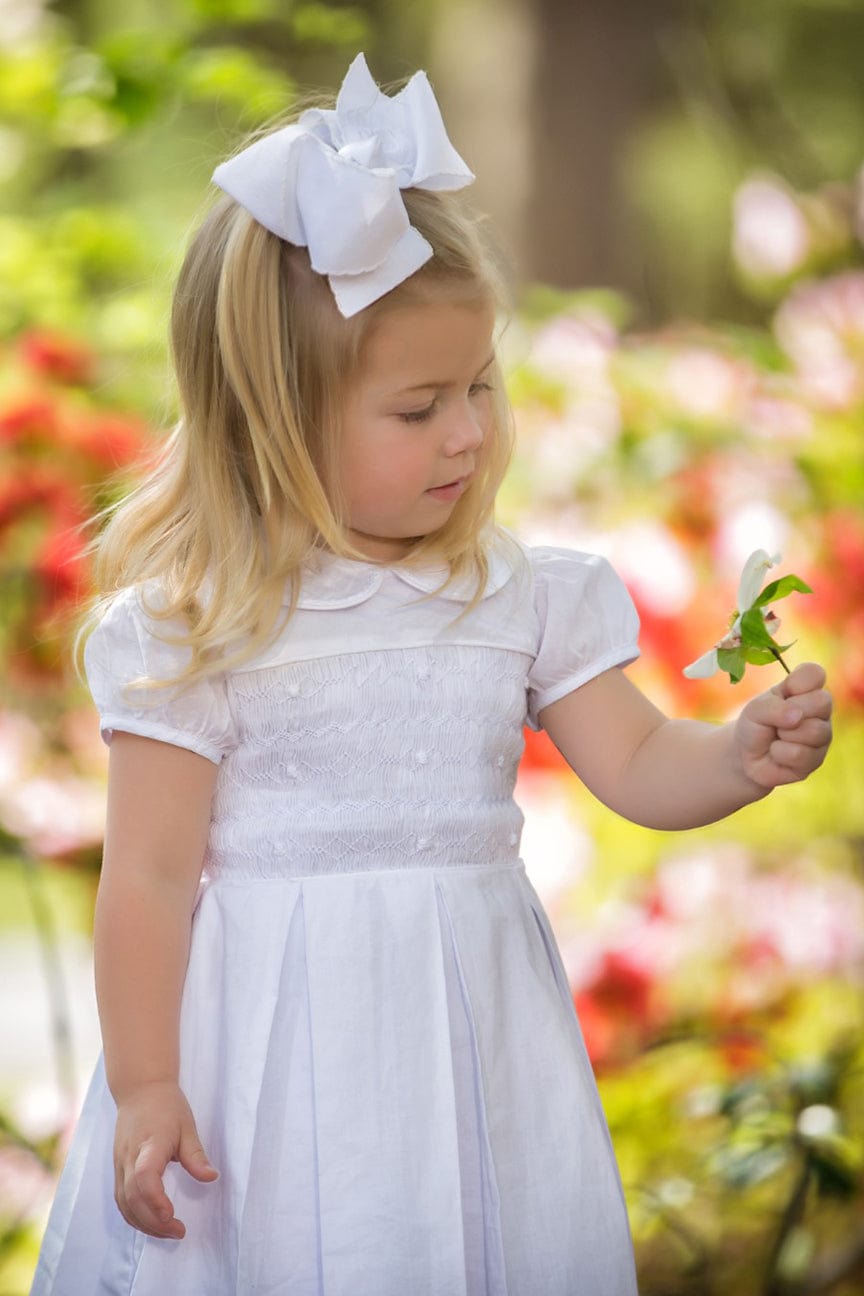 Blair - Smocked Flower Girl