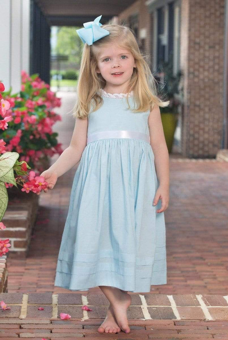 Light Blue Dress for girls, girls Summer dress, Beach Portrait