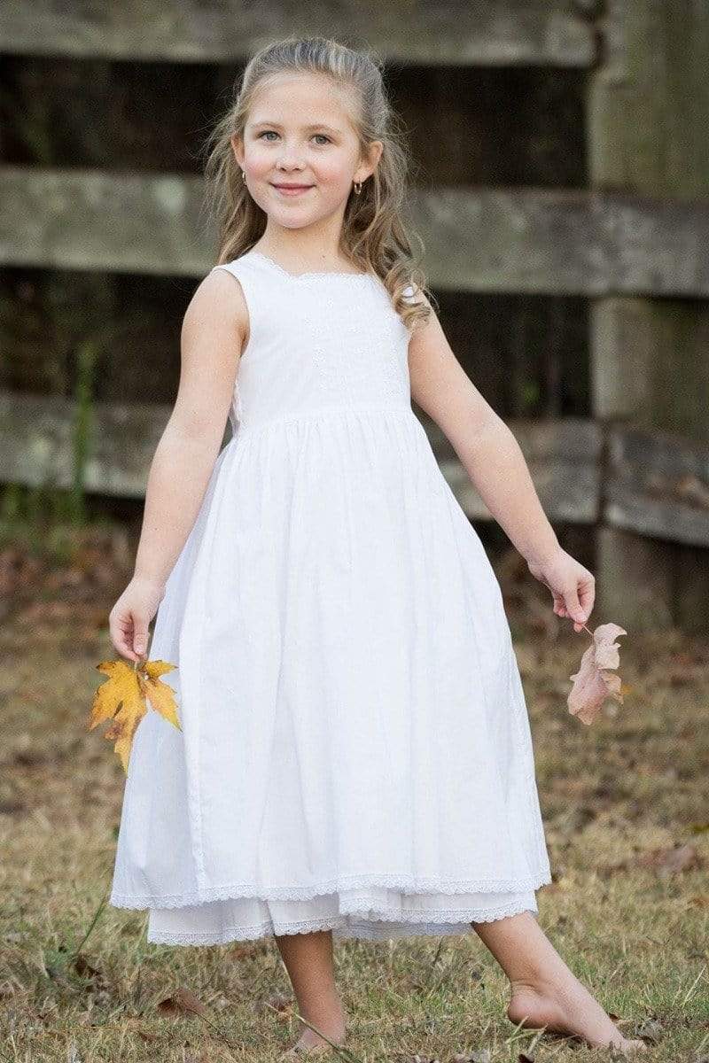 Birthday Dress for girls, Ocean Blue Girls Dress, White Baptism dresses –  Strasburg Children