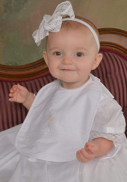 Special Gift Bib Keepsake for boy girls unisex infant baptism sale