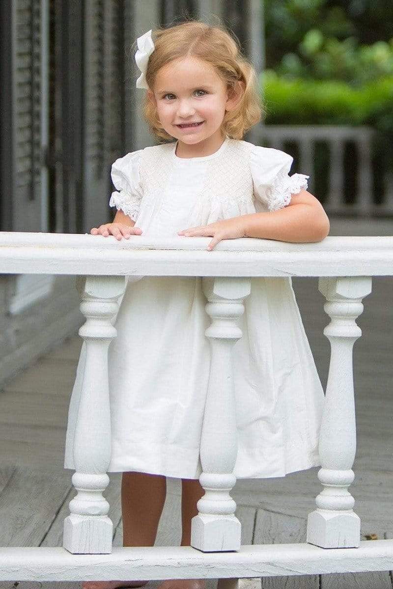 Strasburg Children's Classic Silk Flower Girl Dress