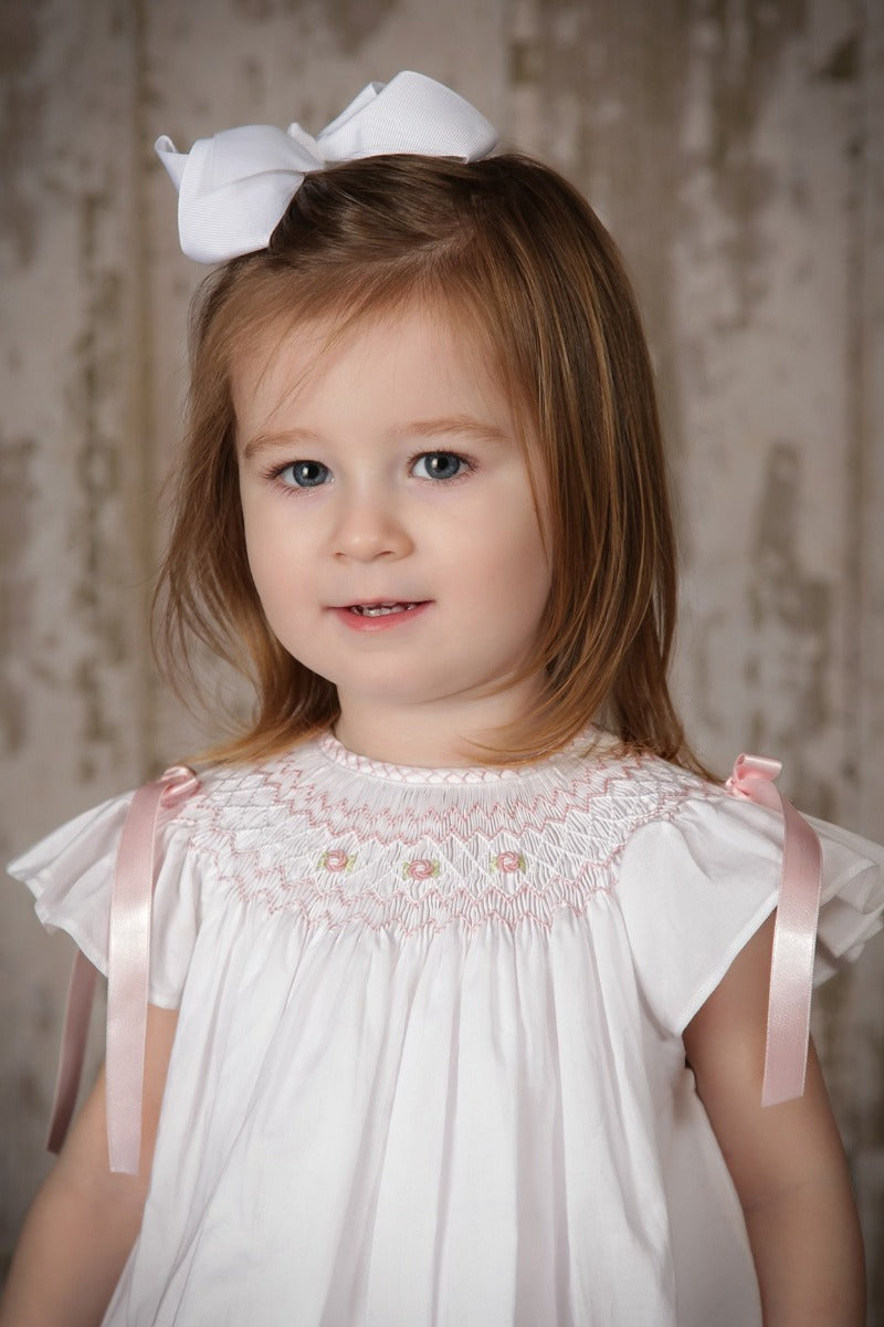 Smocked Toddler Dress Handmade Southern Bishop Portrait Dresses