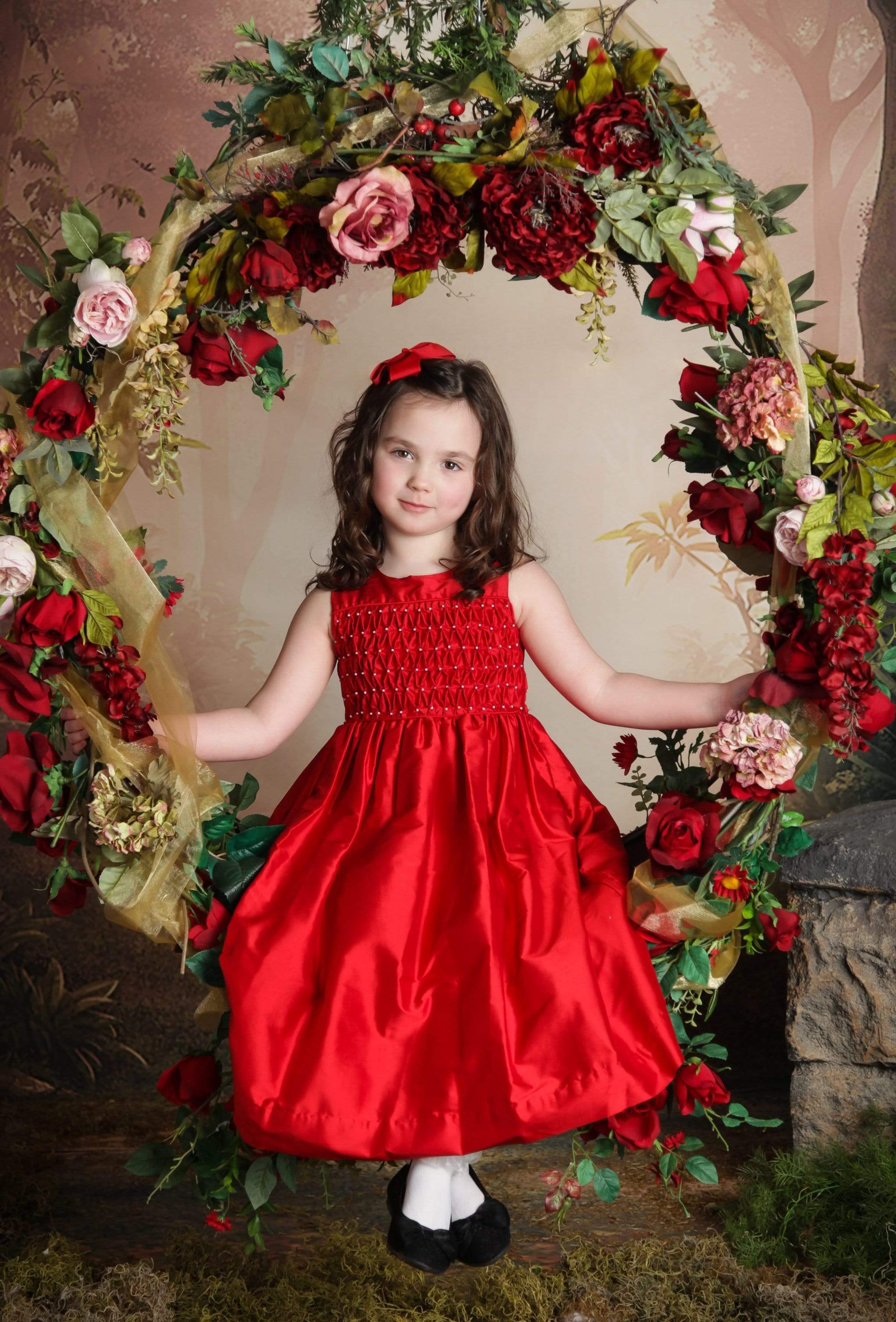 Red Girl for Girls, dance Dress, Party Dress – Strasburg Children