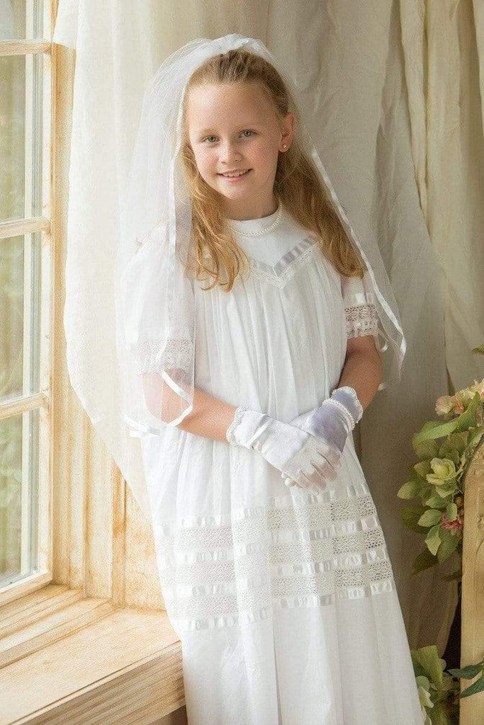 Savannah - Lace Baptism Gown Strasburg Children