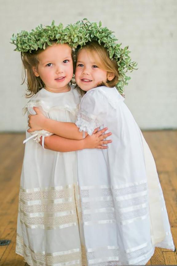 Savannah - Lace White Dress Strasburg Children